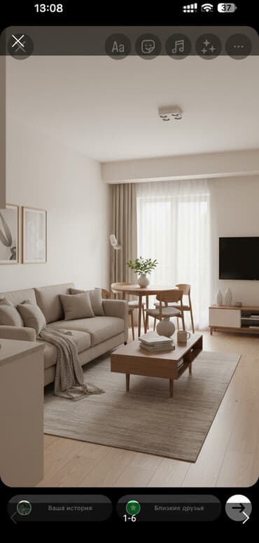 гостевой дом тамга: 70 м², 2 комнаты, Утепленный, Теплый пол, Бронированные двери — 1