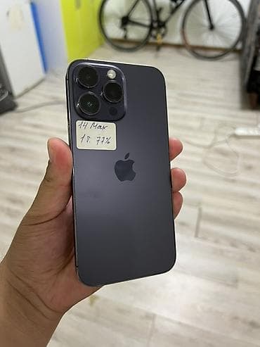 диспи: IPhone 14 Pro Max, 1 ТБ, Deep Purple, 77 % — 1