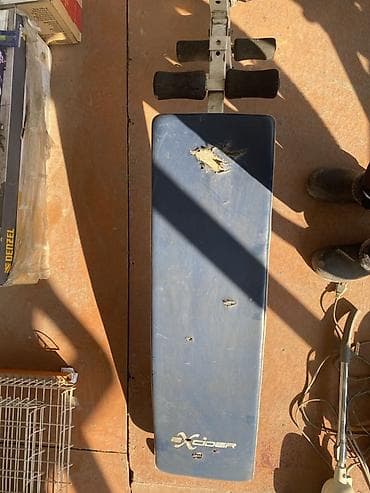 Спортивные сумки: Скамья для пресса/фитнеса ExCider. - Компактная прямая платформа с — 1