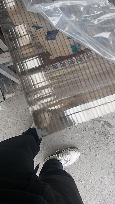 Сотовый поликарбонат, дымчатый (бронзовый) оттенок. - Лист с