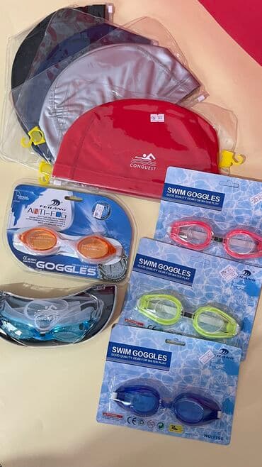 шапочку и очки для плавания: Очки для плавания и шапочки для плавания очки шапочки очки и трубка — 1