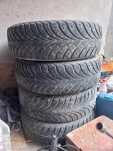 Дөңгөлөктөр монтажда 175 / 65 / R 14, Winter stud, Комплект, Жеңил унаалар, Темир, тешиктери - 4 — 4