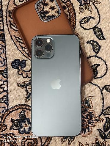redmi note 14 pro: IPhone 12 Pro, Б/у, 256 ГБ, Графит, Защитное стекло, Чехол, 85 % — 1