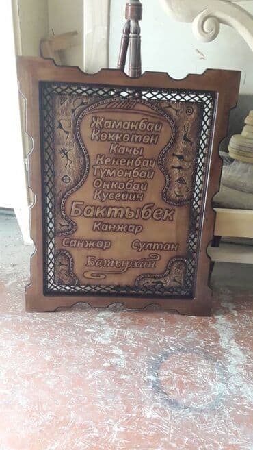 часы ручной работы настенные: 💥💥💥💥Жети атаны билүү ар бир кыргыздын милдети. Сиздин Жети атанызды уй — 6