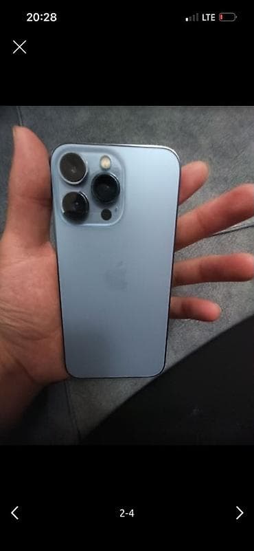 IPhone 13 Pro, цвет Sierra Blue. Менялся только дисплей все работает — 2