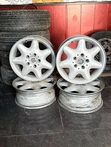 Литые Диски R 15 Audi, Комплект, отверстий - 5