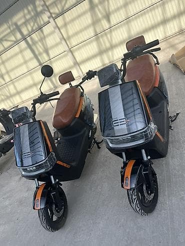 скулер: Электроскутер Z-MAX (серия E3) — городской двухместный — 4