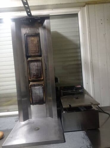 конвекционная печь unox бу: Профессиональный аппарат для приготовления шаурмы из нержавеющей — 2