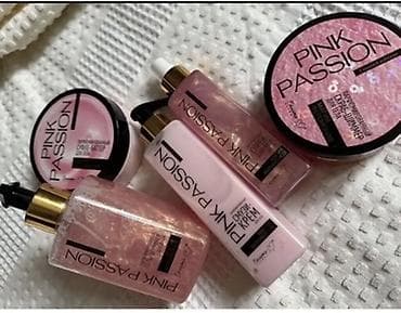 pierre cardin: Акция. Набор для тела и волос Pink Passion Состав набора (видно на — 1