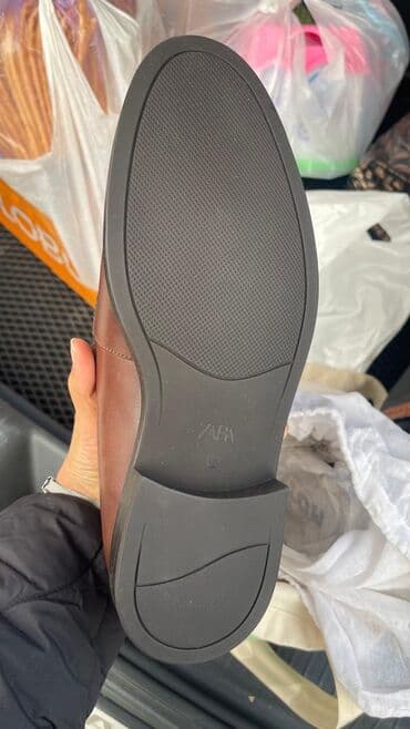 туфли мужские: Туфли мужские новые размер 42 цвет коричневый., ZARA — 4