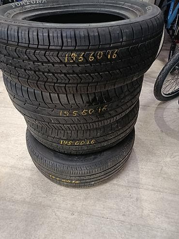 Шины 195 / 60 / R 16, Лето, Б/у, 1 шт, Легковые, Япония