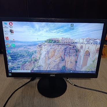 Монитор, AOC, Б/у, LED, 18" - 19"