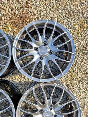 диск на х5: Литые Диски R 15 Work, Комплект, отверстий - 4, Б/у — 5