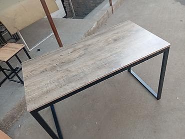 стол со стеклянной столешницей: Кухонный стол, Прямоугольный, Нераскладной — 10