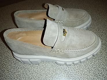 Жеке буюмдар: Лоферлер, 39, Жаңы, түсү - Саргыч боз, Өзү алып кетүү — 2