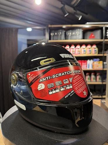 Спорт и отдых: Интегральный мотошлем VEGA с визором Anti‑Scratch - Тип: закрытый — 3