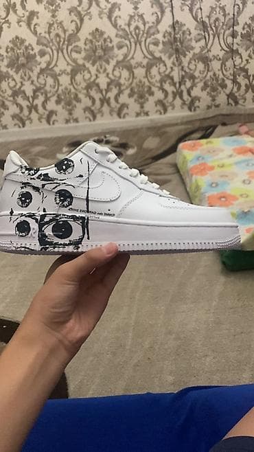 шлепки бу: Мужские кроссовки, 39, Nike, Новый, цвет - Белый, Самовывоз — 2