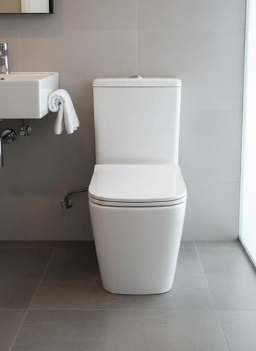 Унитаз Напольный, Новый, Материал: Фарфор