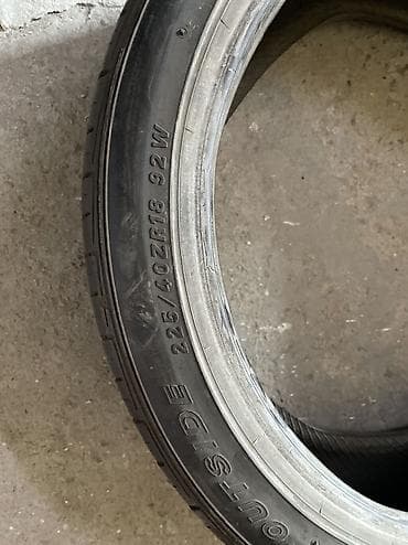 22540 r18: Шины 225 / 40 / R 18, Лето, Б/у, 1 шт, Легковые, Таиланд, Falken — 4