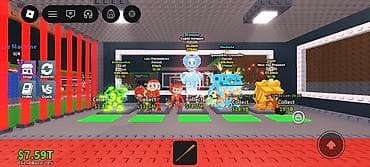 Аккаунт/игровой прогресс в Roblox — симулятор с фармом валюты (скрин