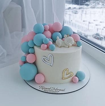 формы для кексов: Гендерный торт — 2