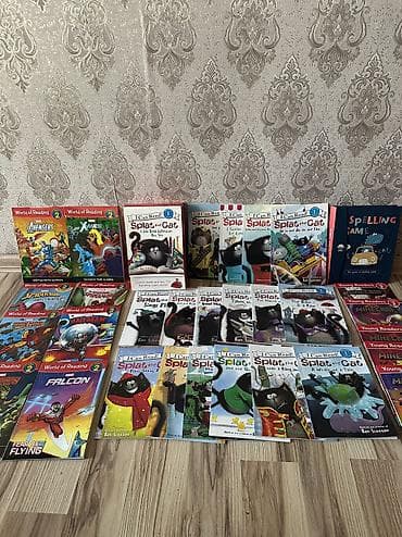 зария: Книги на английском серии I can read Splat the cat. Minecraft. Marvel — 1