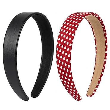 Ободок для волос (обруч), обтянут тканью, подходит для любой прически