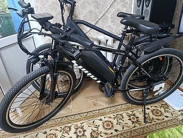 Велосипеды: Электровелосипед MTB 26" - Колеса 26", покрышки внедорожного типа - — 4