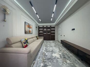 дом асанбай: 2 бөлмө, 60 кв. м, Элитка, 10 кабат, Дизайнердик ремонт — 2