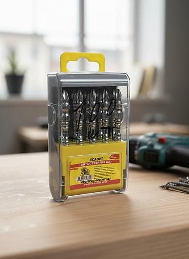 Набор бит отверточных (6 шт.) в пластиковом боксе. - Формат: биты с at lalafo.kg Набор бит отверточных (6 шт.) в пластиковом боксе. - Формат: биты с