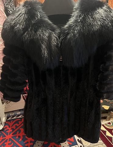 нитрил: Шуба из натурального меха, черного цвета.от бренда КАЛЯЕВ - Дизайн — 2
