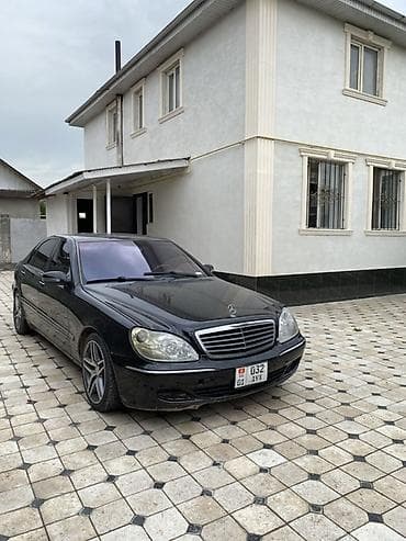 Транспорт: Mercedes-Benz S-Class: 2002 г., 5 л, Автомат, Бензин, Седан — 1