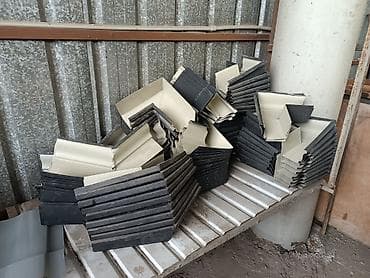 Уголки наружные для водосточной системы/кровельных доборов (L-образные lalafo.kg да Уголки наружные для водосточной системы/кровельных доборов (L-образные