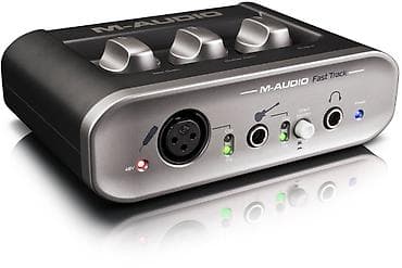 player: ЗВУКОВАЯ КАРТА M-AUDIO FAST TRACK USB Почти новый. Пользовались от — 1