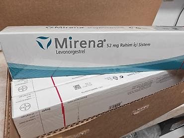 Мед. товарлар: Mirena (Мирена) — внутриматочная система с левоноргестрелом 52 mg — 1