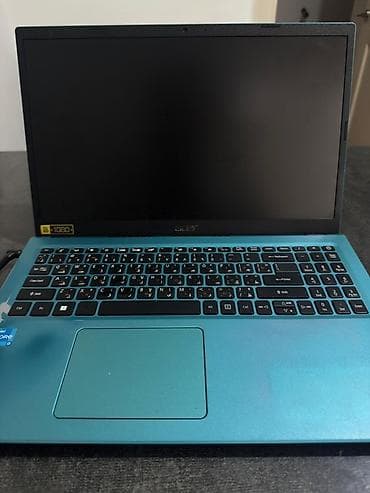 Acer Aspire A315-58, бирюзовый корпус - Экран 15.6", матрица IPS at lalafo.kg Acer Aspire A315-58, бирюзовый корпус - Экран 15.6", матрица IPS