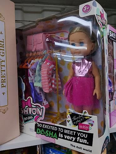 Кукольный набор “Fashion DOSHA — The Doll World” для детей 3+. В