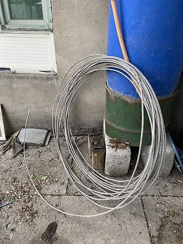 мачты: Металлическая проволока, Алюминий, Диаметр: 4 мм, Другое назначение, Без покрытия — 1