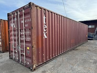 🏗️ Морской контейнер 40’ High Cube (40HC) Описание: - Тип