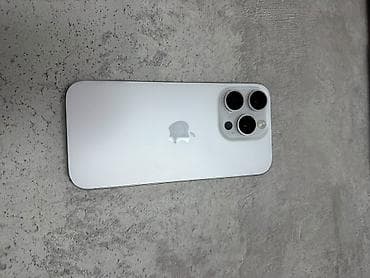 Техника и электроника: IPhone 16 Pro, Б/у, 256 ГБ, Серебристый, Защитное стекло, 87 % — 3