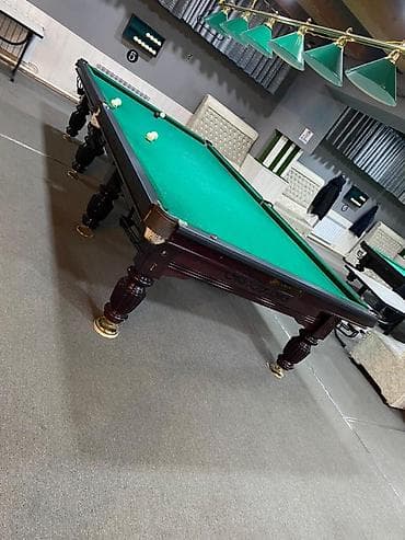 блиярдный стол: Бильярдный стол с комплектом аксессуаров - Формат: русский/американка — 9