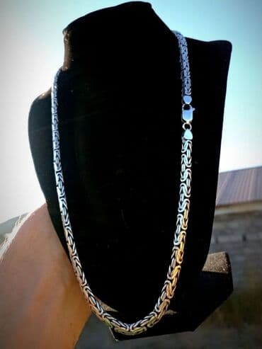 продаю золотую цепочку: Цепи и браслеты на Заказ Серебро 925-960 Ручная работа! Из — 4