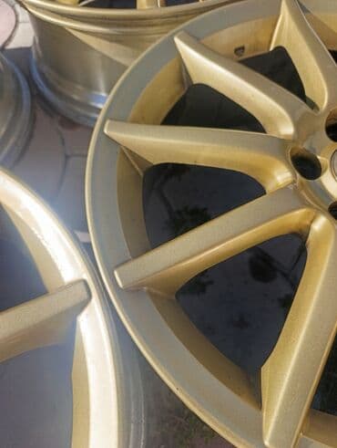 оригинальные штампованные диски опель: Литые Диски R 18 Subaru, Комплект, отверстий - 5, Б/у — 8