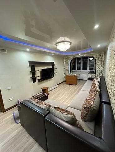 58: 3 комнаты, 56 м², Дордой Плаза ТРЦ 104 серия, 3 этаж, Евроремонт — 3