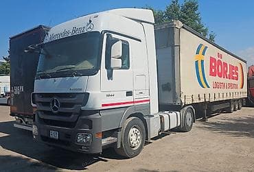 мерс актрос тягач: Тягач, Mercedes-Benz, 2011 г., Тентованный — 1