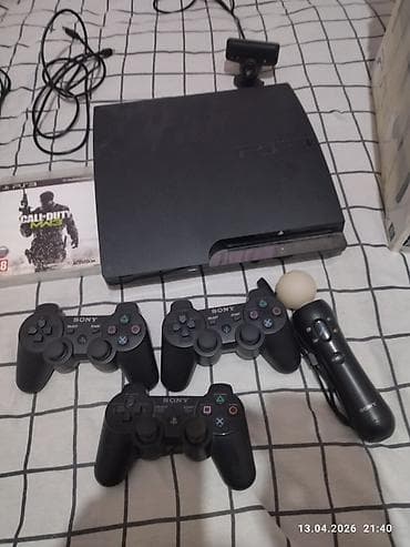redmi poko: Игровая консоль Sony PlayStation 3 (Slim), модель CECH‑2508B, полный — 2