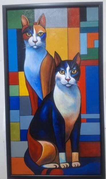 чынгыз айтматов портрет: Авторские картины на холсте (масло/акрил), серия «Животные». - Сова — 11