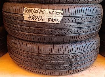 Шины 205 / 65 / R 15, Лето, Б/у, Пара, Легковые, Корея, Nexen