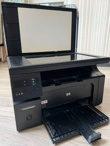 принтер сканер ксерокс 3 в 1 лазерный бу: Б/у принтер HP laserjet M1132 MFP На крышке есть царапина, на работу — 2