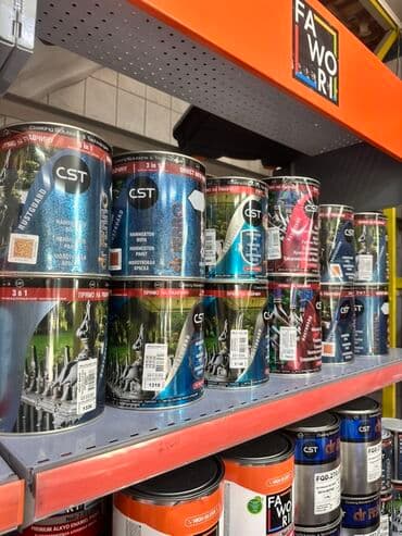 маркер краска: Алкидные эмали CST в банках различного объема и назначения: для — 1